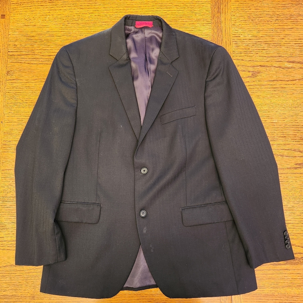 ALFANI SPORT COAT BLAZER, 42S, BLUE